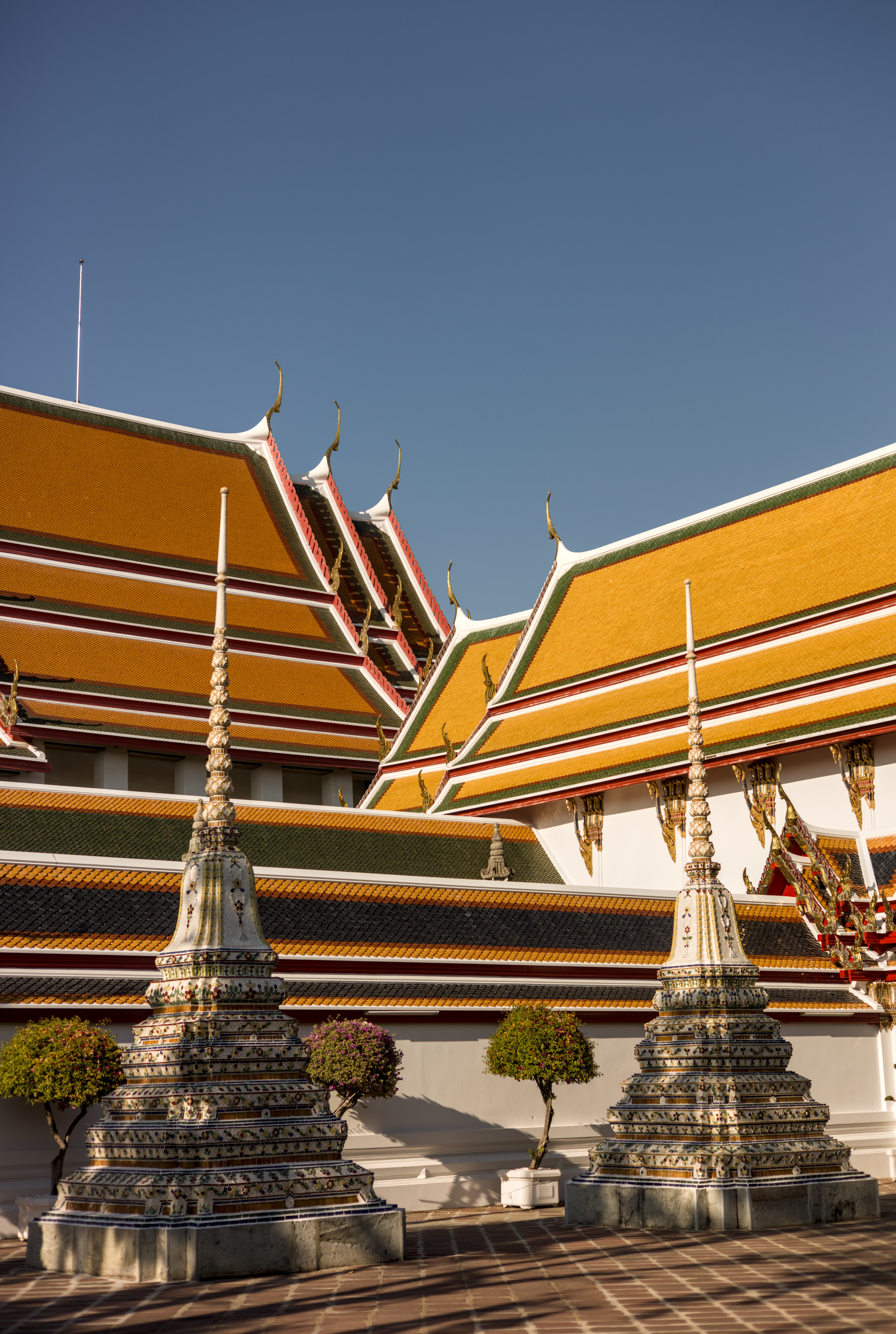Wat Pho rooflines