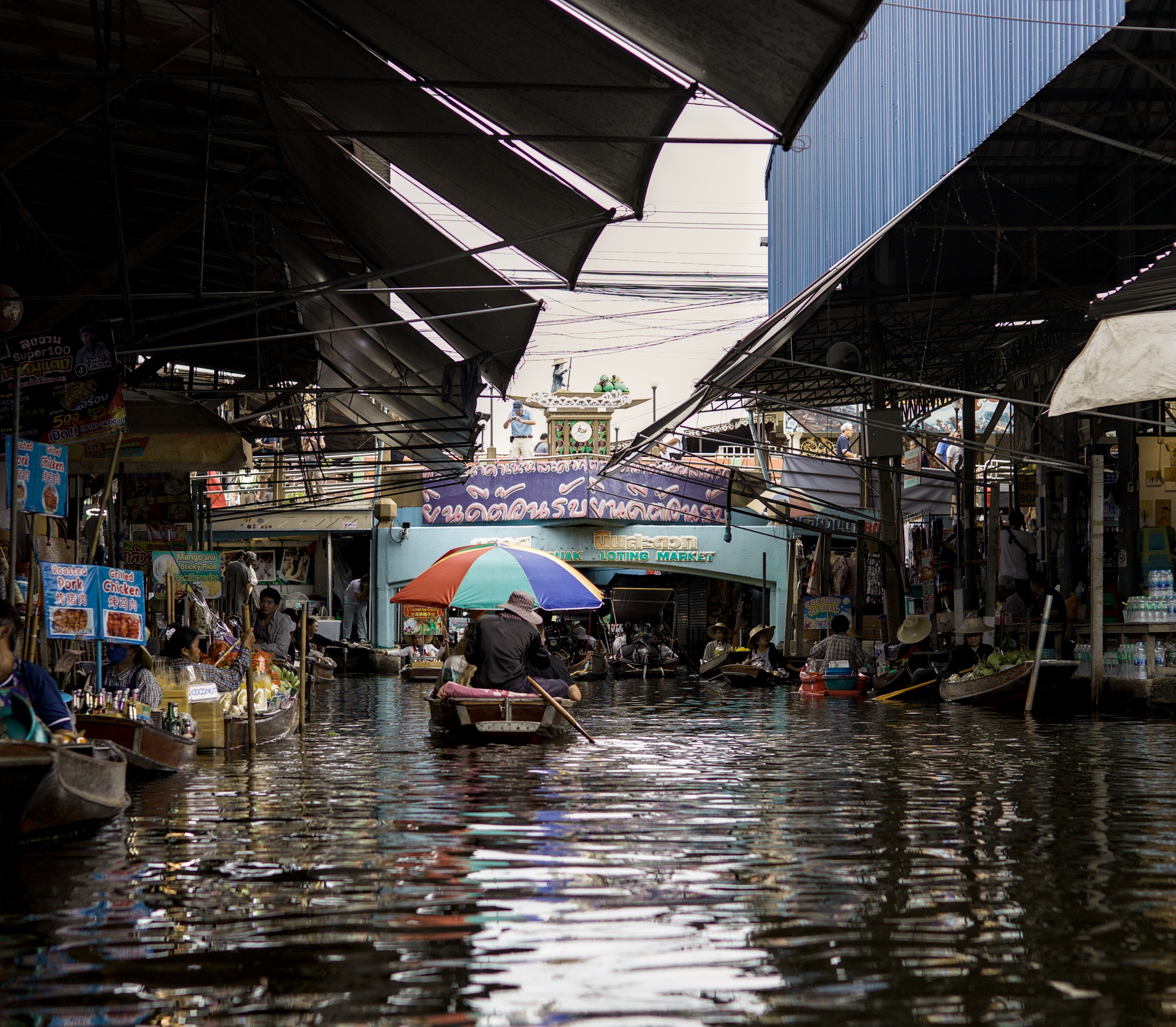 Damnoen Saduak floating market